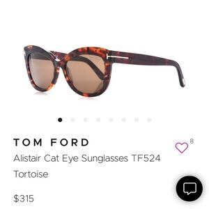Tom Ford Cat Eye Sunglasses
